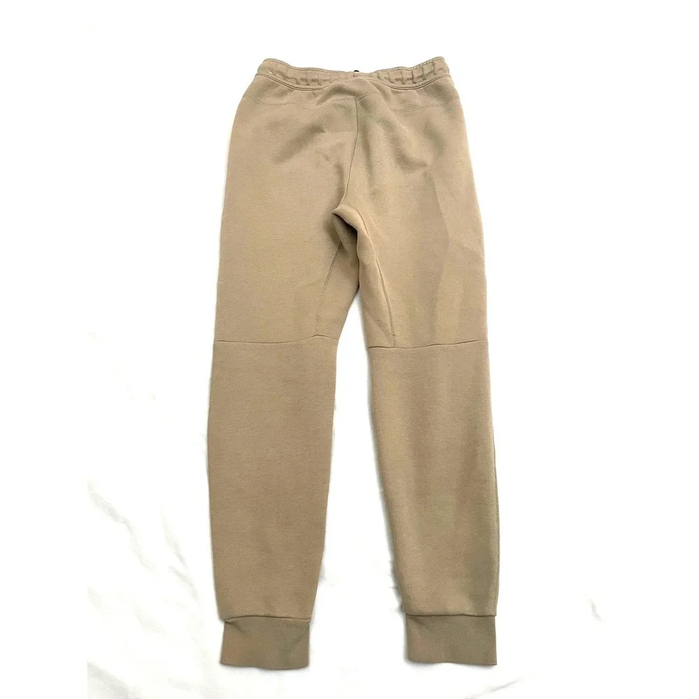 Nike Sportswear Tech Fleece Joggers Men's Medium Tan Khaki Sweatpants FB8002-247